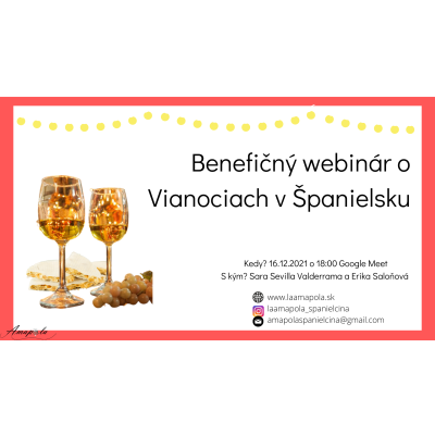 Navidades en España Webinario benéfico 2021