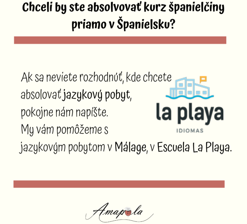 Chceli by ste absolvovať kurz španielčiny priamo v Španielsku?